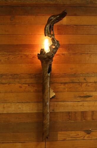 Driftwood Torch Light